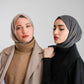 NEW Jersey Pull on Instant hijab - حجاب قطن ياباني مع سير