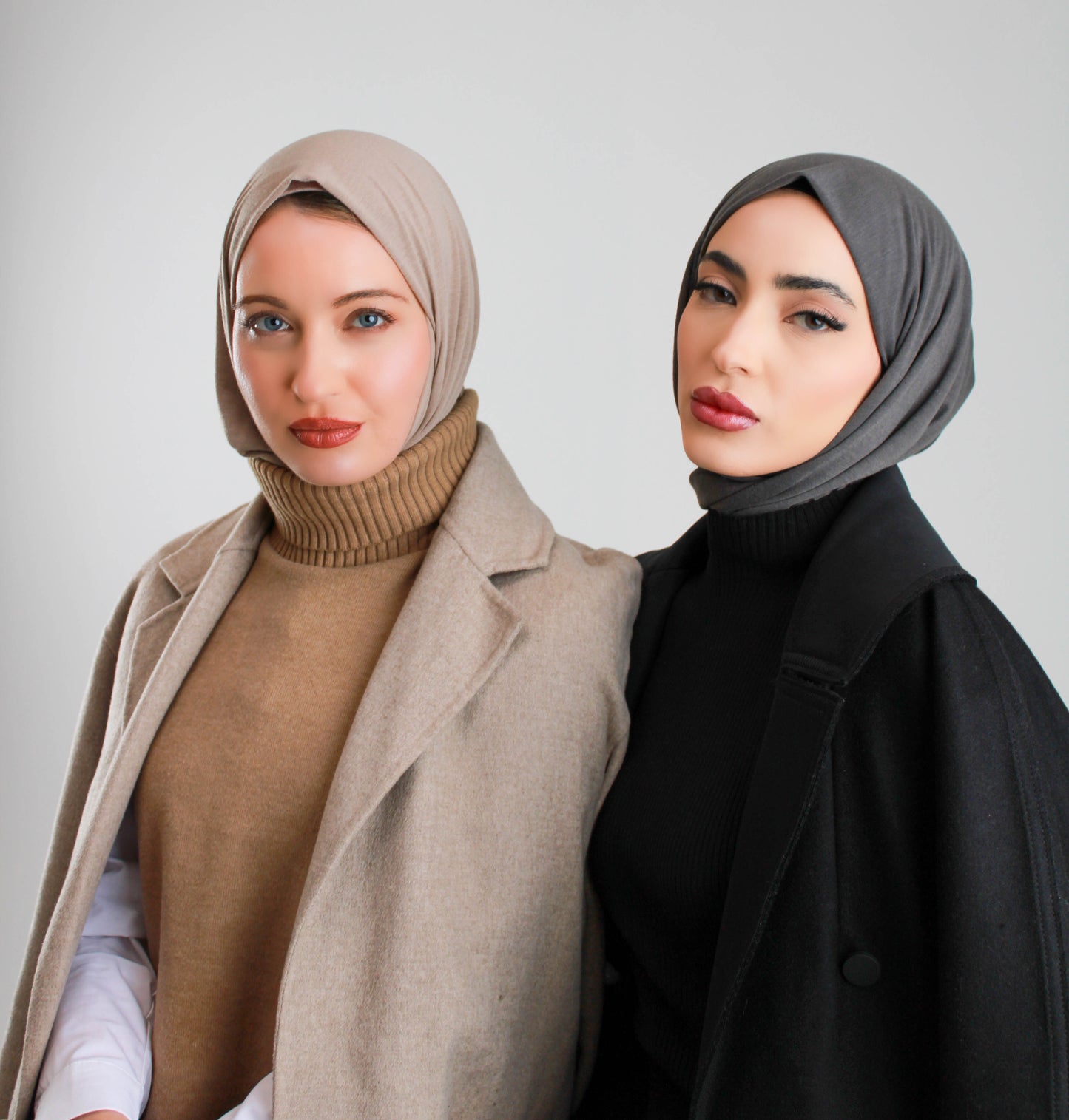 NEW Jersey Pull on Instant hijab - حجاب قطن ياباني مع سير