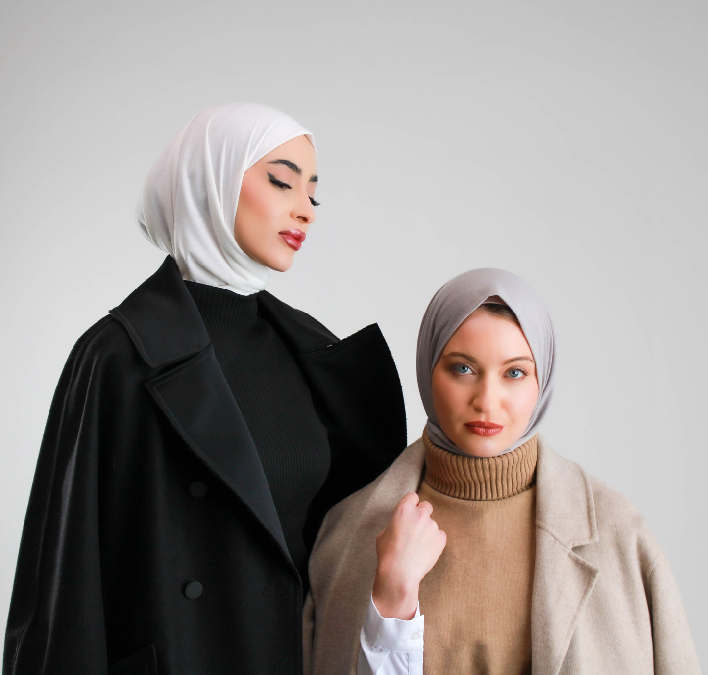 NEW Jersey Pull on Instant hijab - حجاب قطن ياباني مع سير