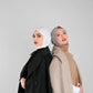 NEW Jersey Pull on Instant hijab - حجاب قطن ياباني مع سير