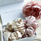 The Large Pure Silk Scrunchies