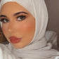 حجاب قطن تركي مع طباقي NEW Folded Turkish cotton (TABAGI)